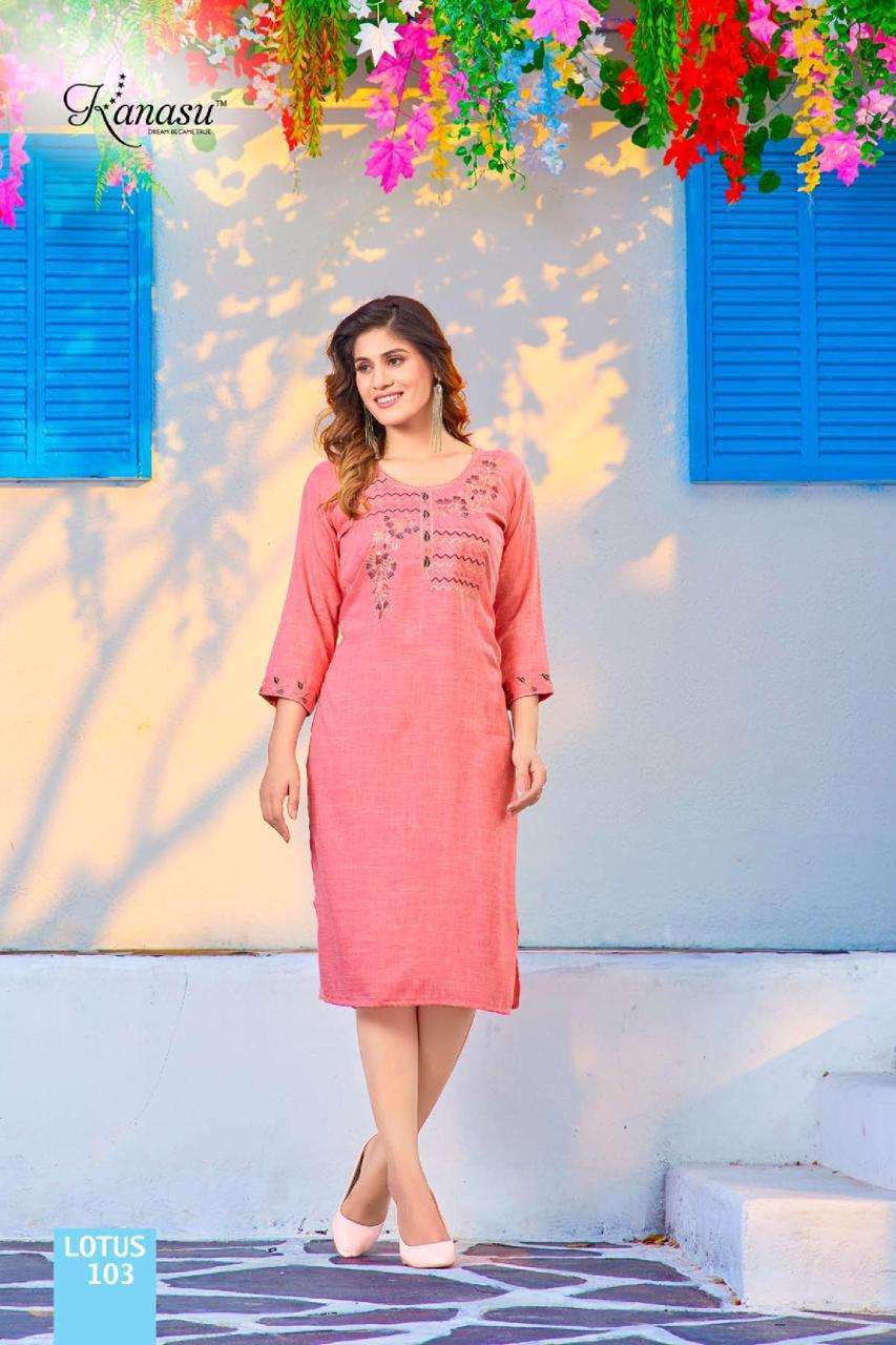KANASU LOTUS VOL.2 Kurti Anarkali Kurti Design