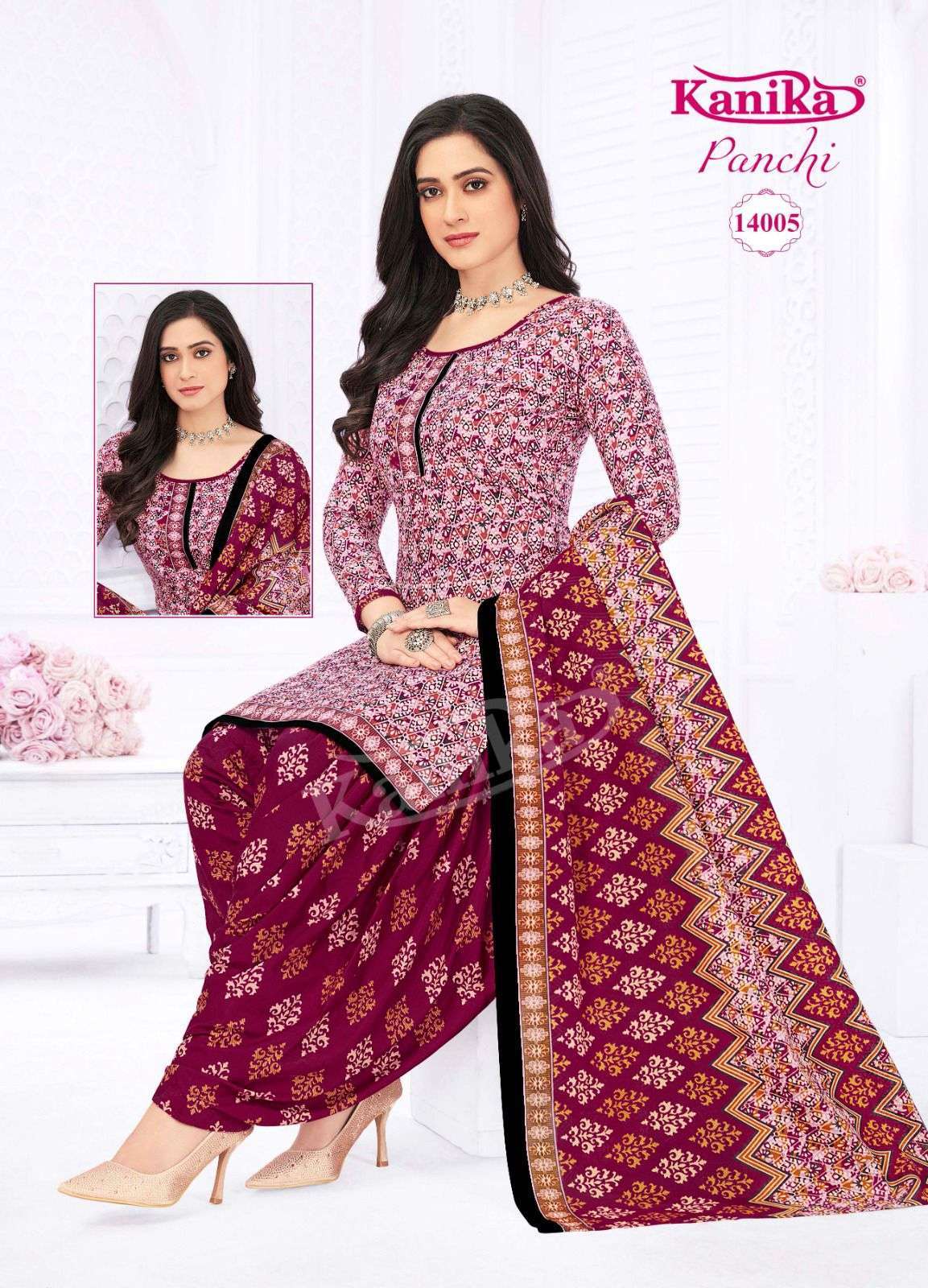Kanika PANCHI VOL 14 Dress Materials Bulk Dress Shopping Mumbai