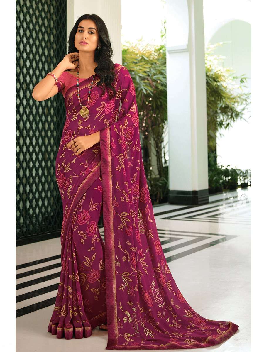 Kapda Thread VOL 1 MAHIMA SAREE WHOLESALE Printed saree