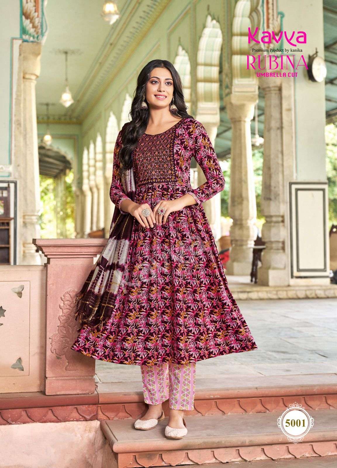 Kersom Mango anarkali kurtis Latest Design wholesale