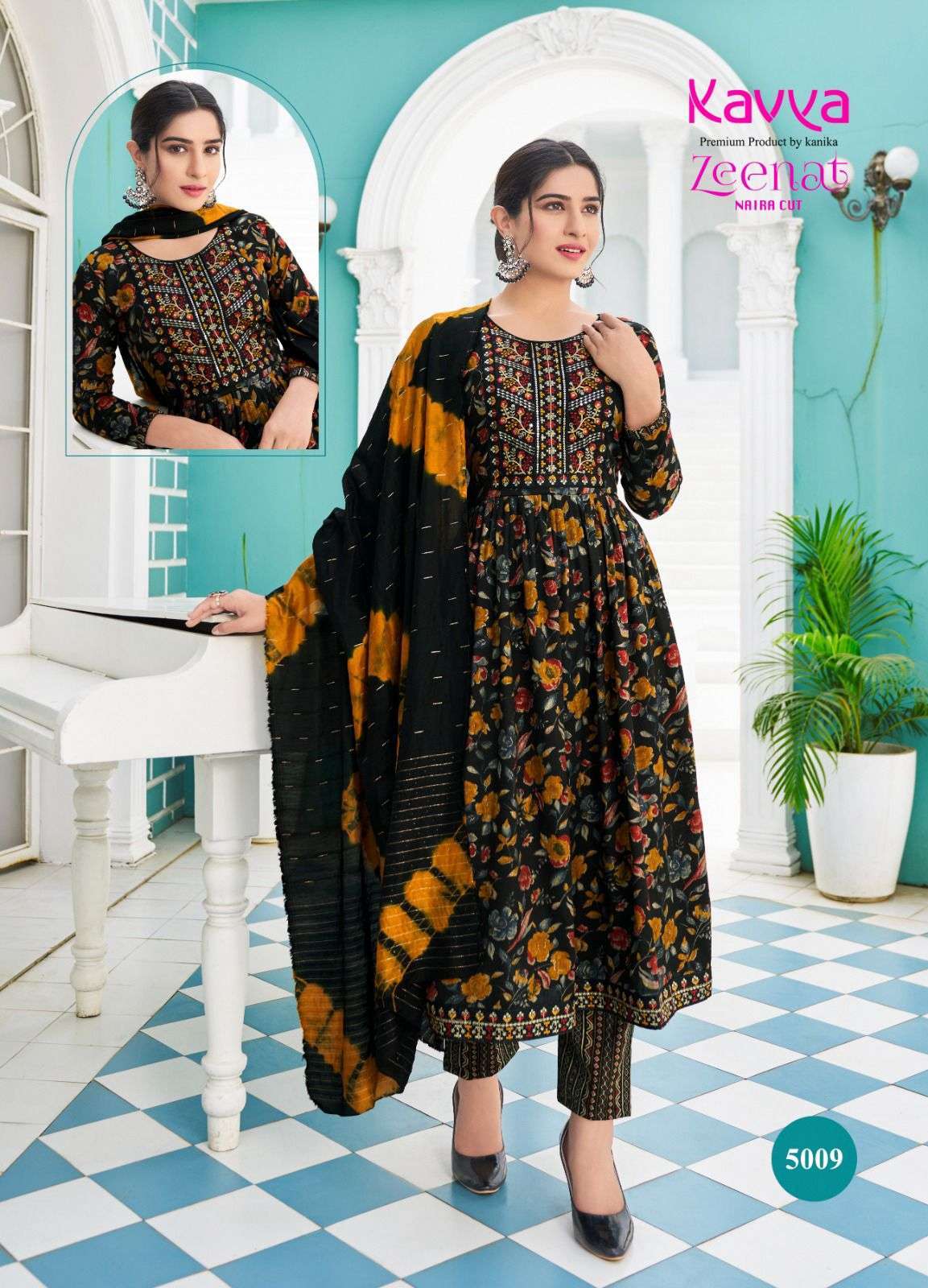 KAVYA ZEENAT VOL 5 Kurti Designer Kurti in Surat Kapda Thread