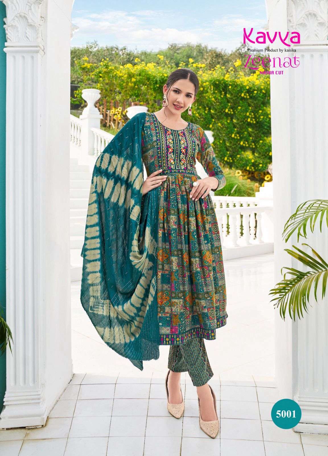 KAVYA ZEENAT VOL 5 Kurti Designer Kurti in Surat Kapda Thread