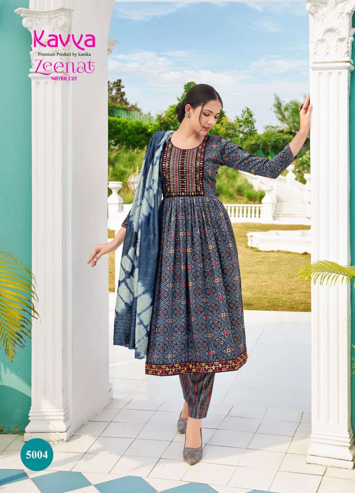 KAVYA ZEENAT VOL 5 Kurti Designer Kurti in Surat Kapda Thread