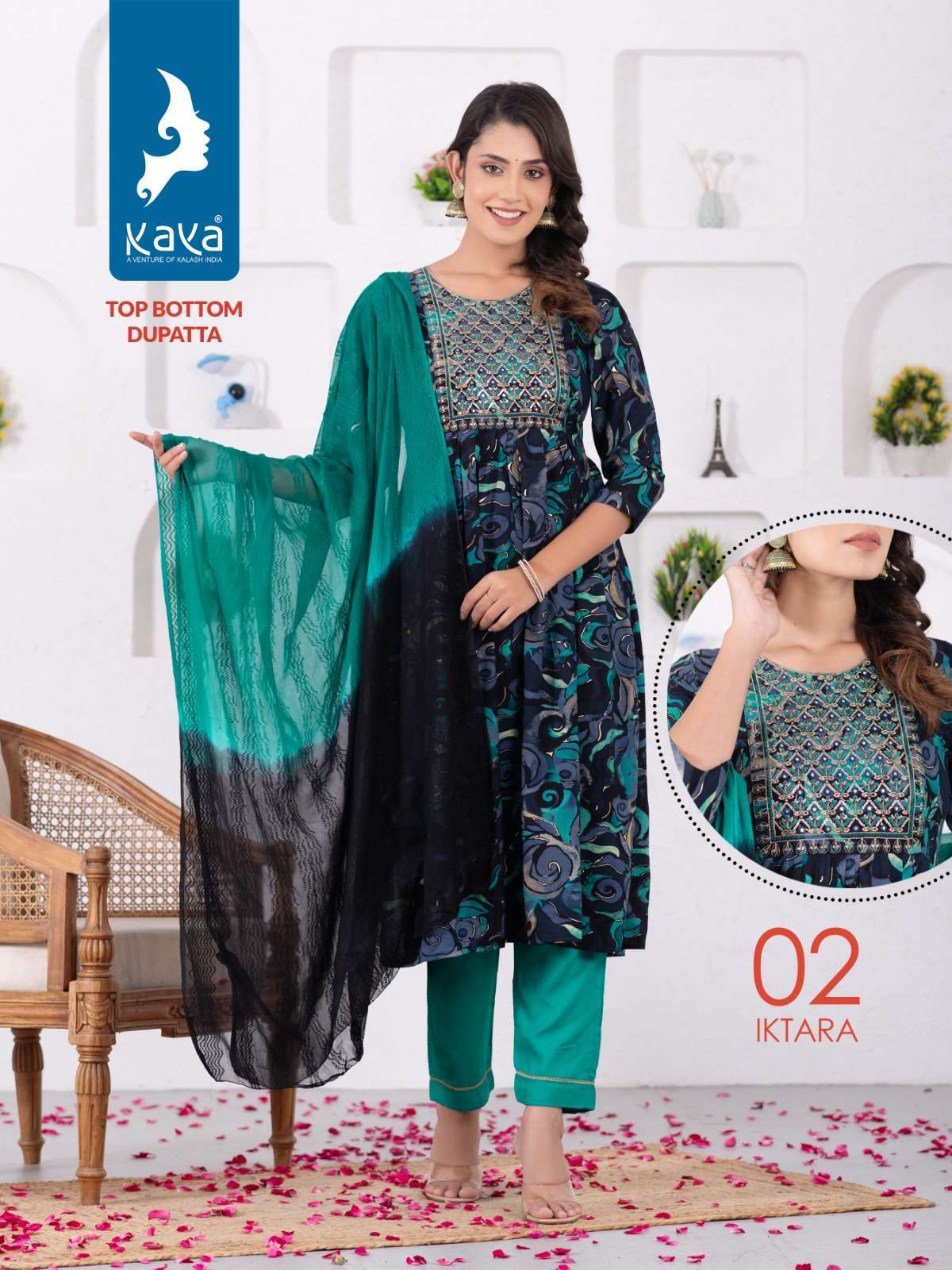 KAYA IKTARA Naira Cut Kurti Anarkali Kurtis for Women