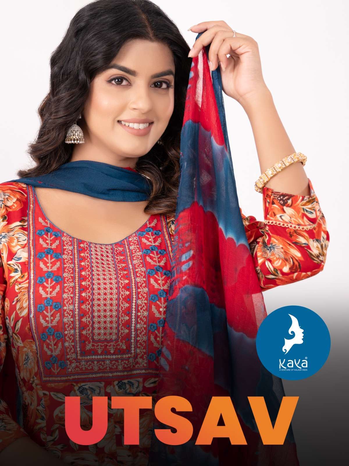 KAYA UTSAV ANARKALI  Kurti Stylish Kurti Catalog