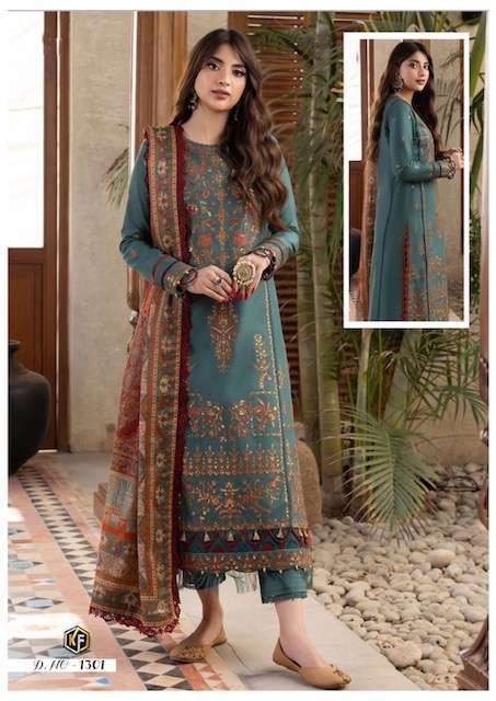 Keval Rangrez Vol-3 –pakistani suits Banarasi Zari Work