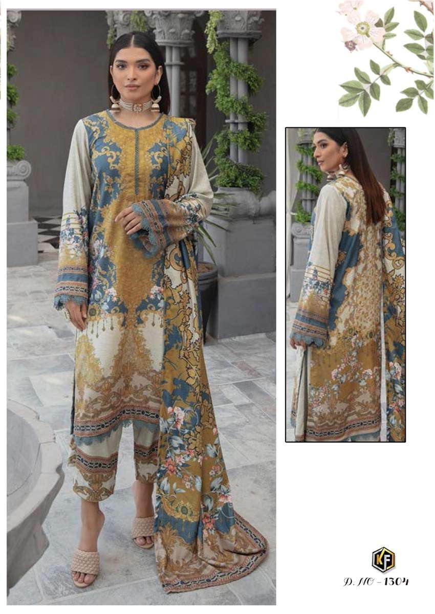 Woven Paithani Soft Banarasi Silk Pakistani Suit in Rama - Ucchal Fashion