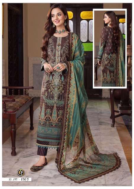 Keval Rangrez Vol-3 –pakistani suits Banarasi Zari Work