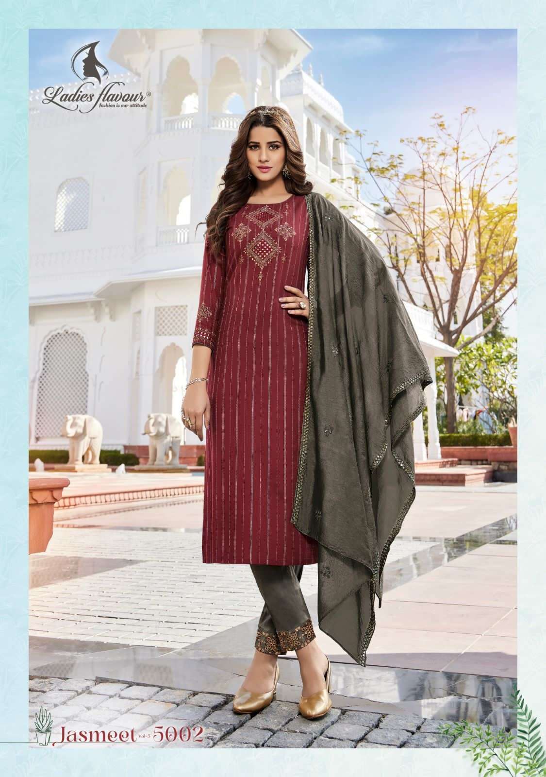 Ladies Flavour Jasmeet Vol 4 Kurti Supplier Supply Chain India