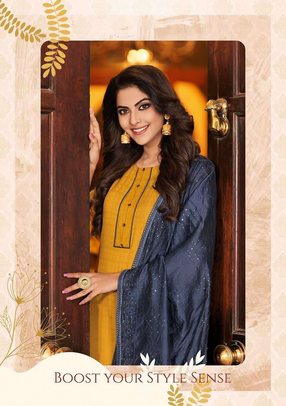 Ladies Flavour Shehnaz Vol 4 Heavy Rayon Kurti Kurti With Palazzo