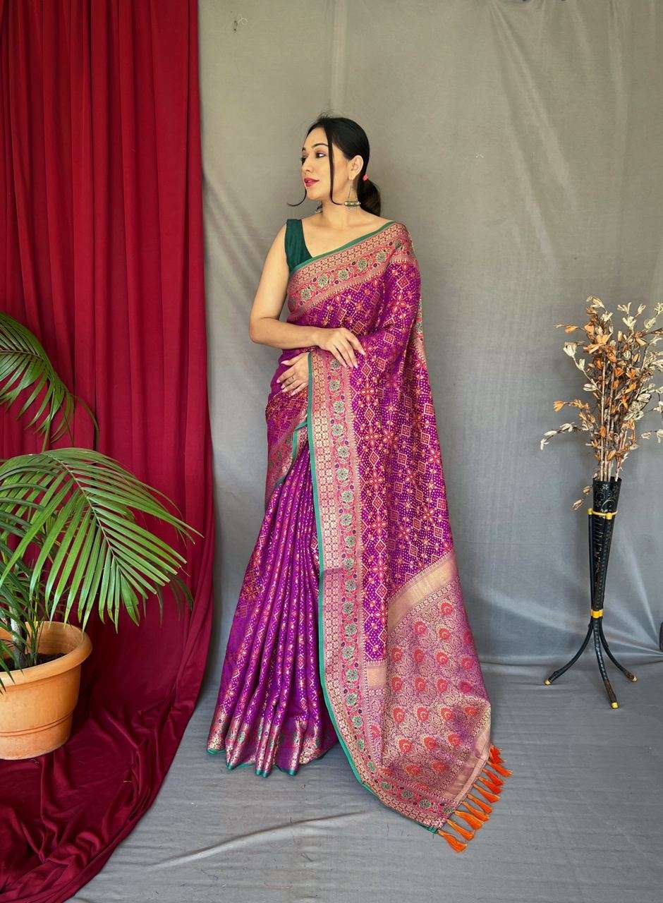 Vipul Aroma Silk Plus Vol-4 Wholesale Smooth Patola Silk Party Wear Sarees  - textiledeal.in