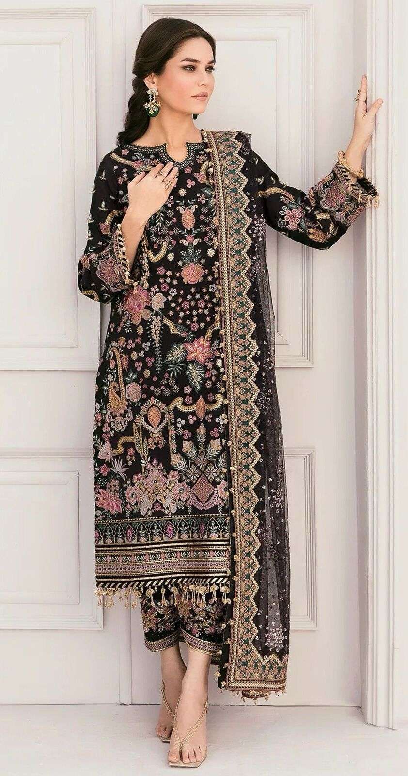 Mahnur Vol 36 Heavy Georgette Pakistani Salwar Kameez Design
