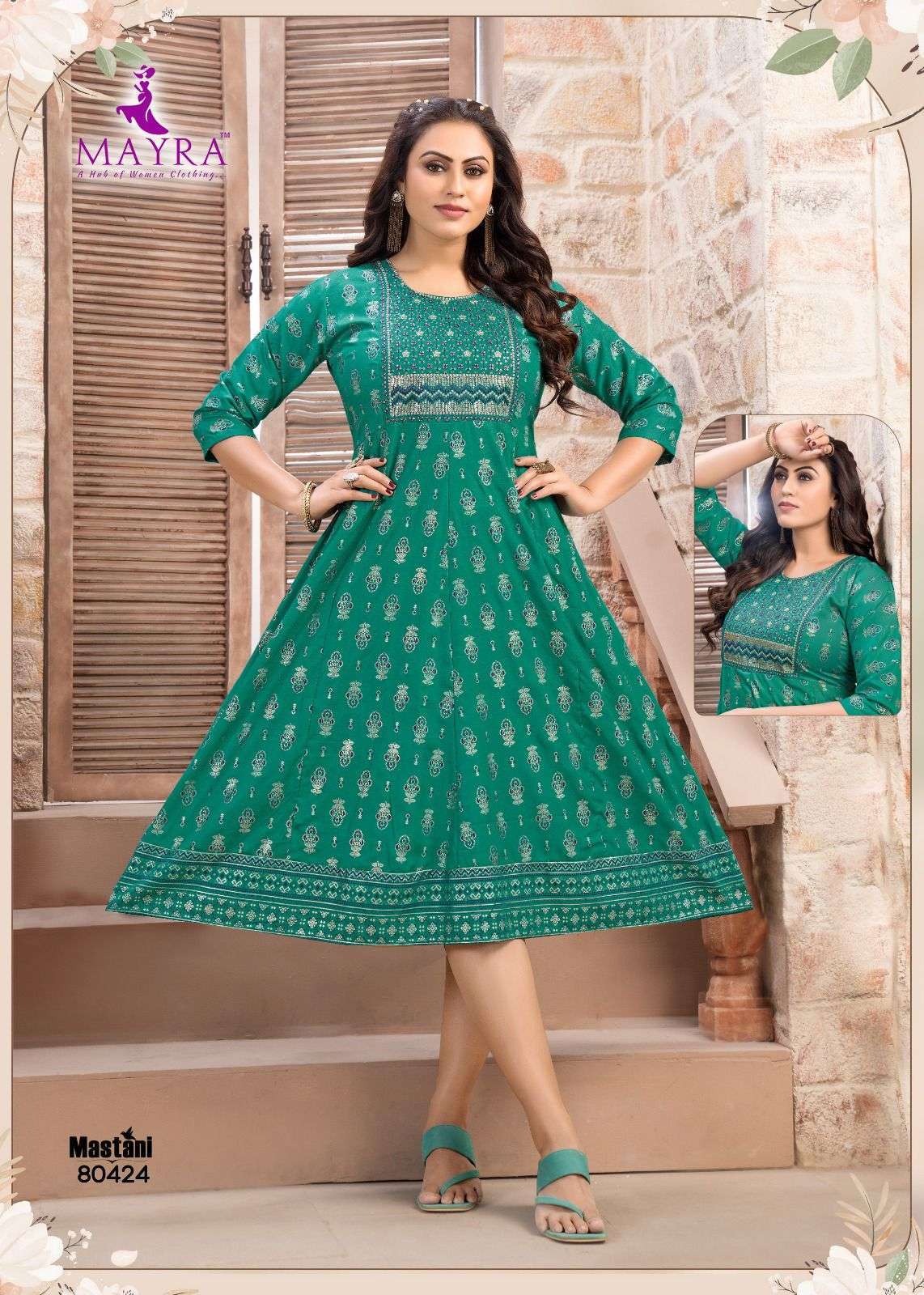 MAYRA MASTANI Kurti Designer Printed Kurti