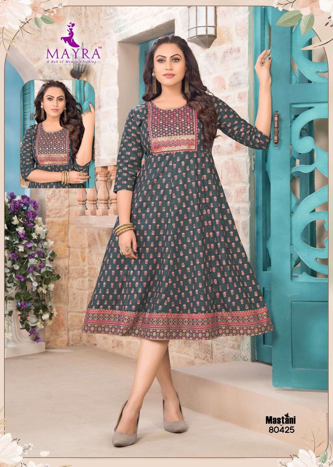MAYRA MASTANI Kurti Designer Printed Kurti