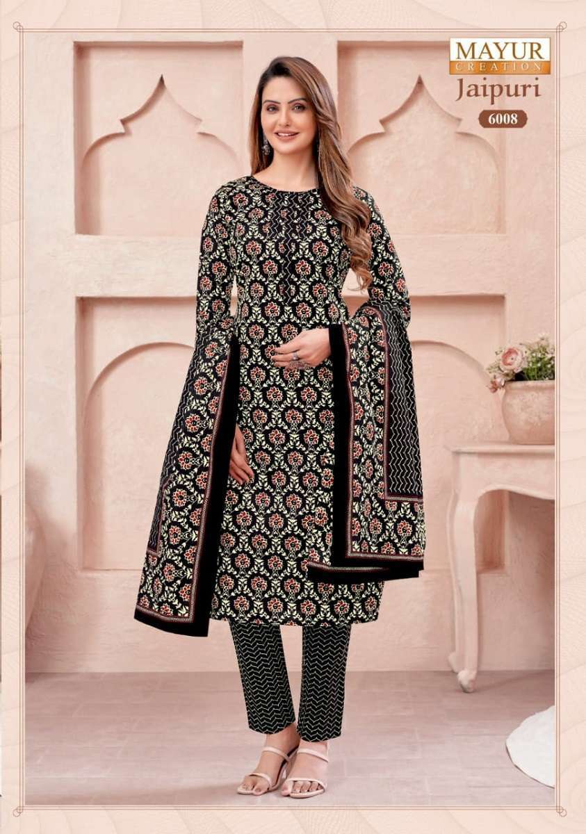 Mayur Jaipuri Vol-6 -Dress Material Indian dress manufacturers