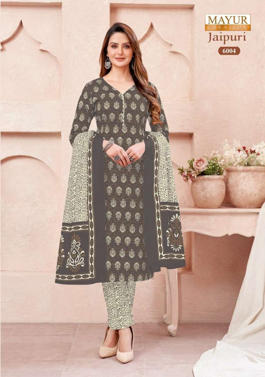 Mayur Jaipuri Vol-6 -Dress Material Indian dress manufacturers
