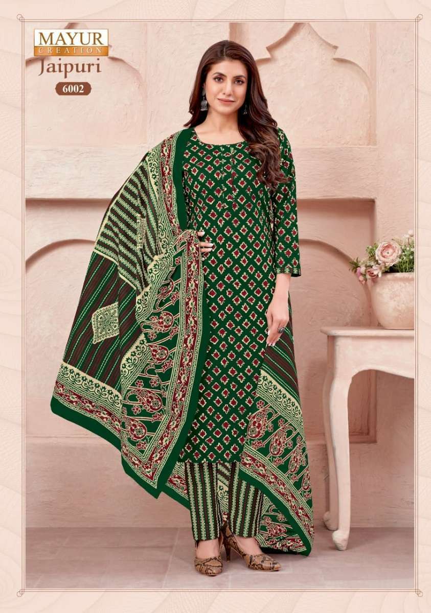 Mayur Jaipuri Vol-6 -Dress Material Indian dress manufacturers