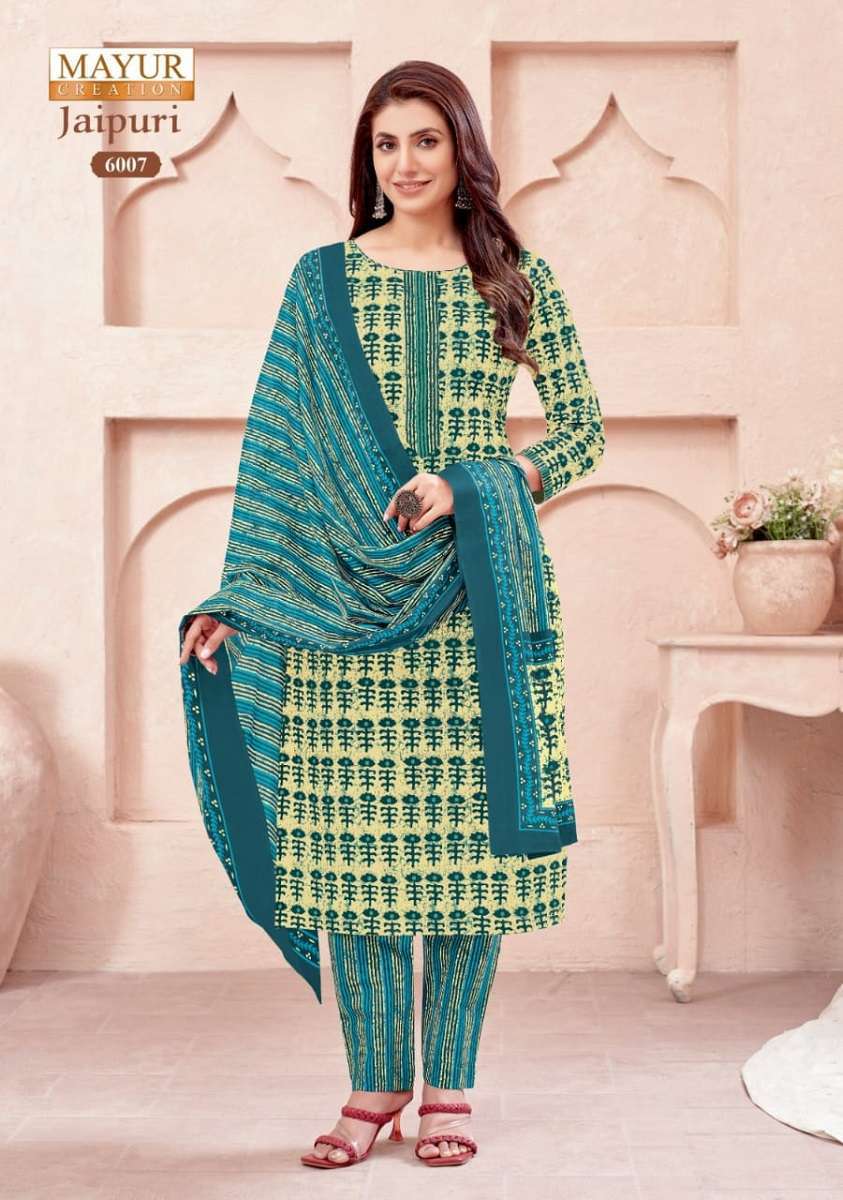 Mayur Jaipuri Vol-6 -Dress Material Indian dress manufacturers