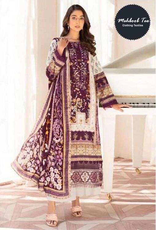 Mehbbob Tex 1217 Cotton Printed Pakistani Suits Pakistani Anarkali Suits