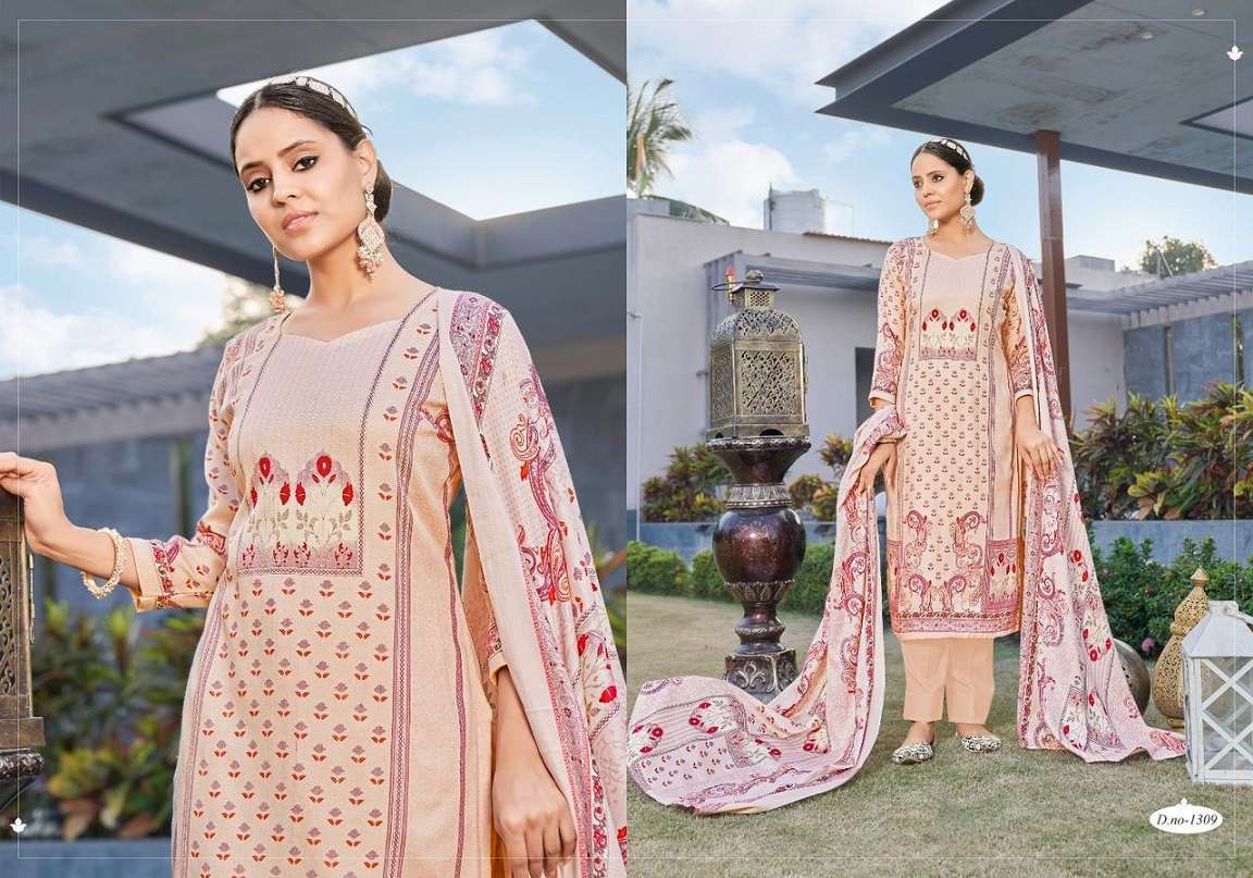 Radhe Kashmir Ki Kali Vol 13 Pashmina Dress Material Women Dress Wholesale in Gujarat