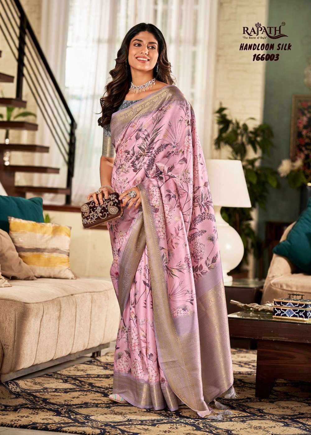 Rajpath Shrinika Soft Silk Digital Print Sarees Pure Silk Saree Price