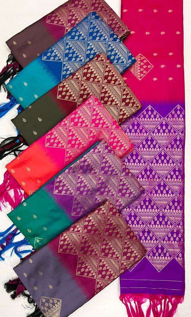 Rajtex Kraft Silk Handloom Weaving Saree Surat Designer Sarees