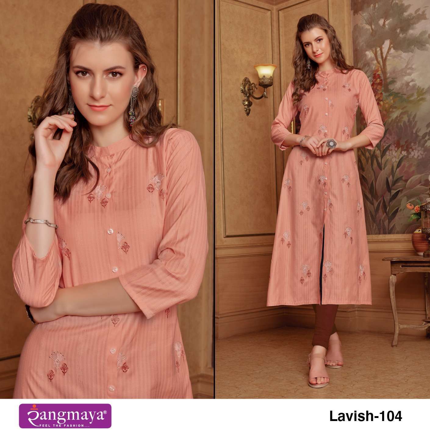 Rangmaya LAVISH Bombay imported Kurti Surat Wholesale Clothing Stores