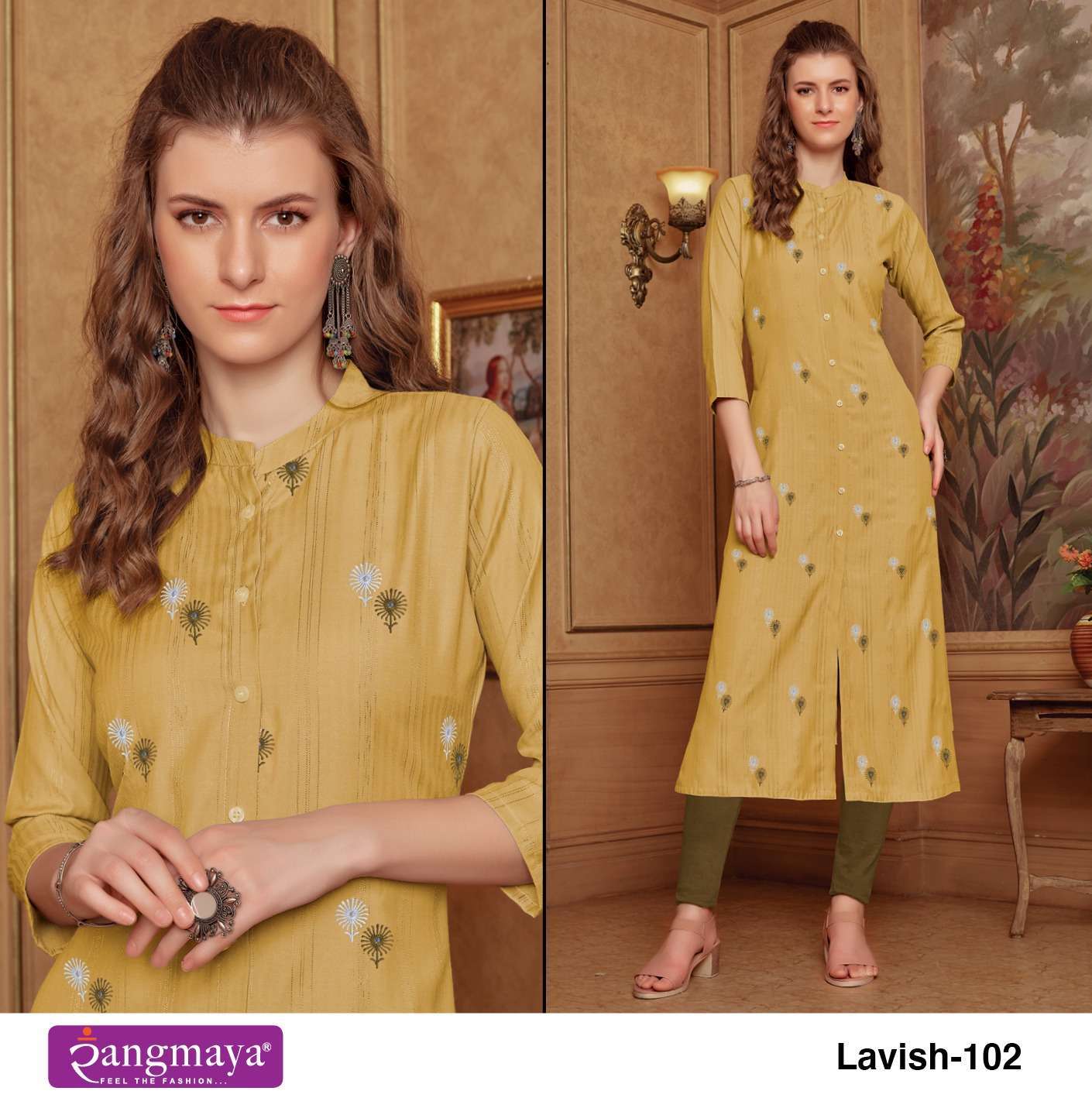 Rangmaya LAVISH Bombay imported Kurti Surat Wholesale Clothing Stores