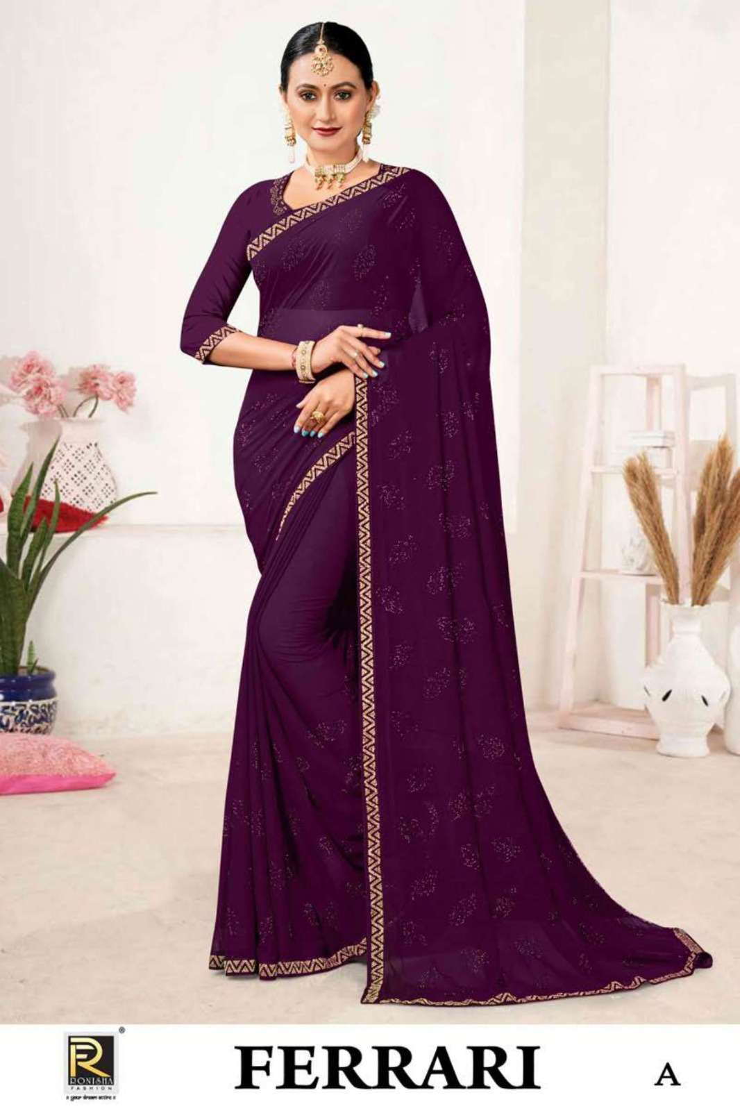 Ronisha FERRARI  Designer Saree Wholesale Saree Suppliers Mumbai