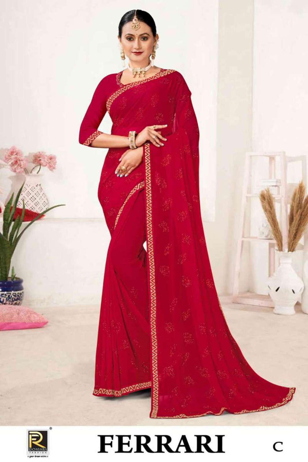 Ronisha FERRARI  Designer Saree Wholesale Saree Suppliers Mumbai