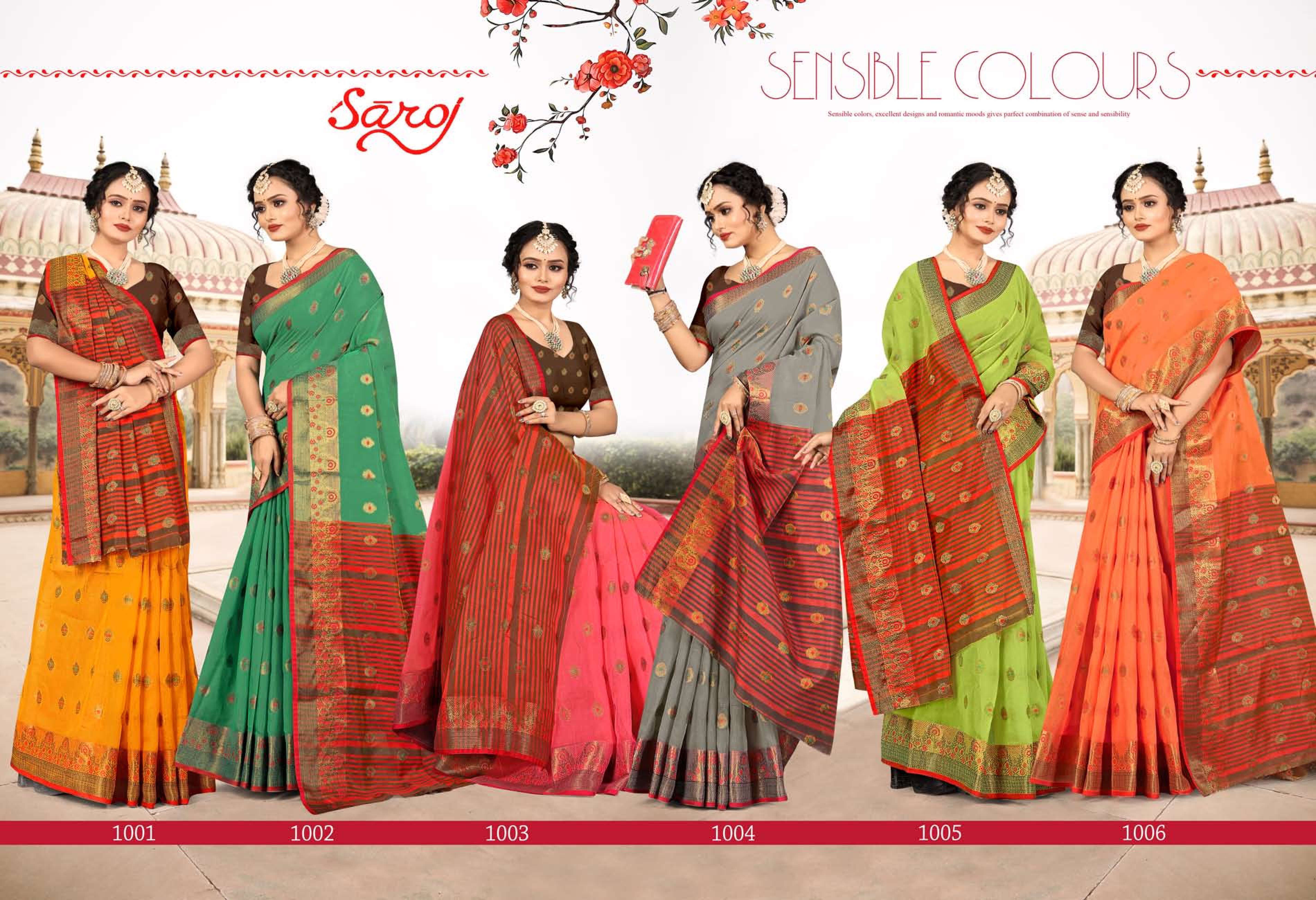 Saroj Aarabham Vol - 2 Soft cotton Saree Distributors India