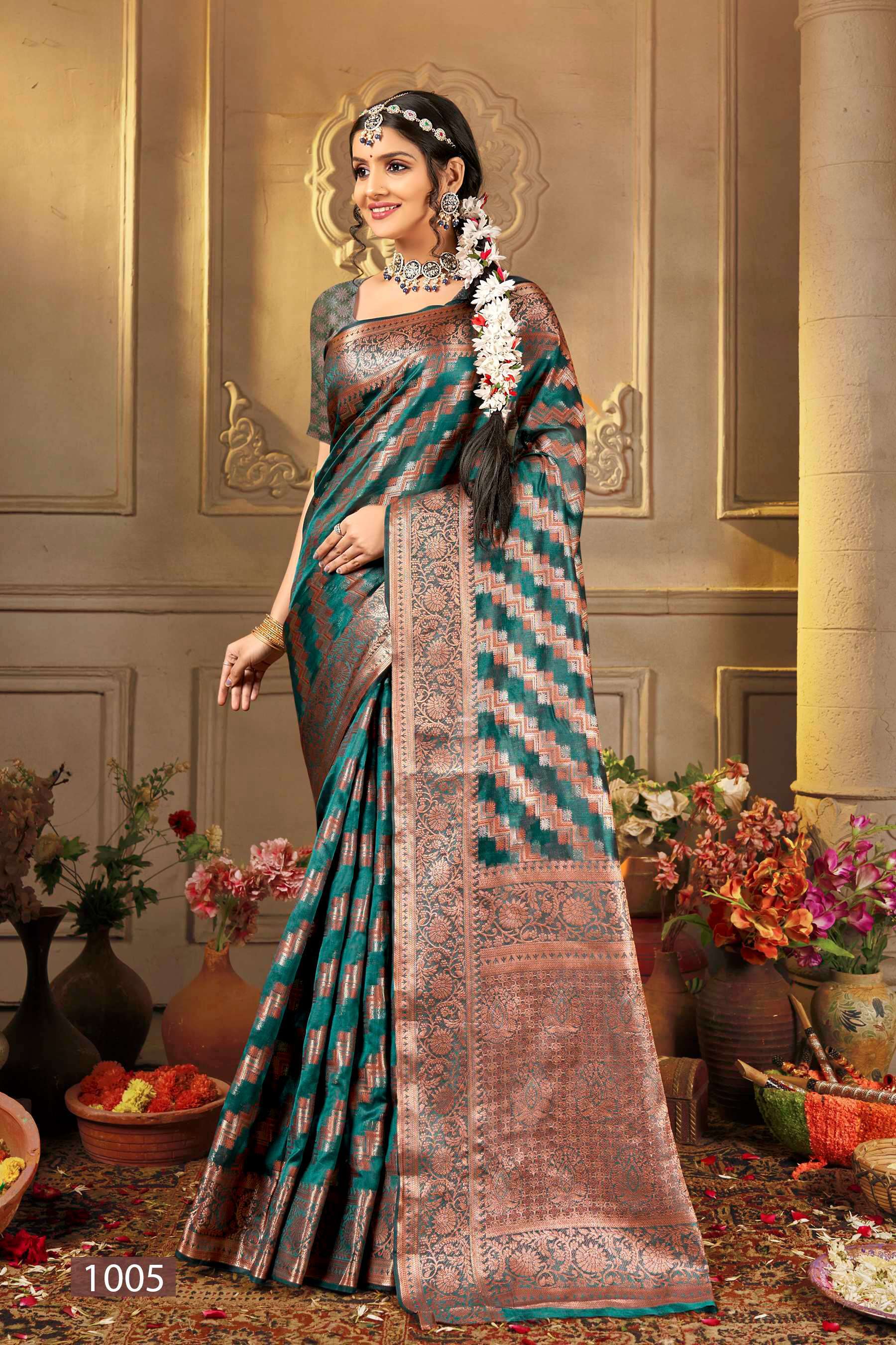 Saroj Manohari silk Vol - 12 Soft Organza saree Silk Saree