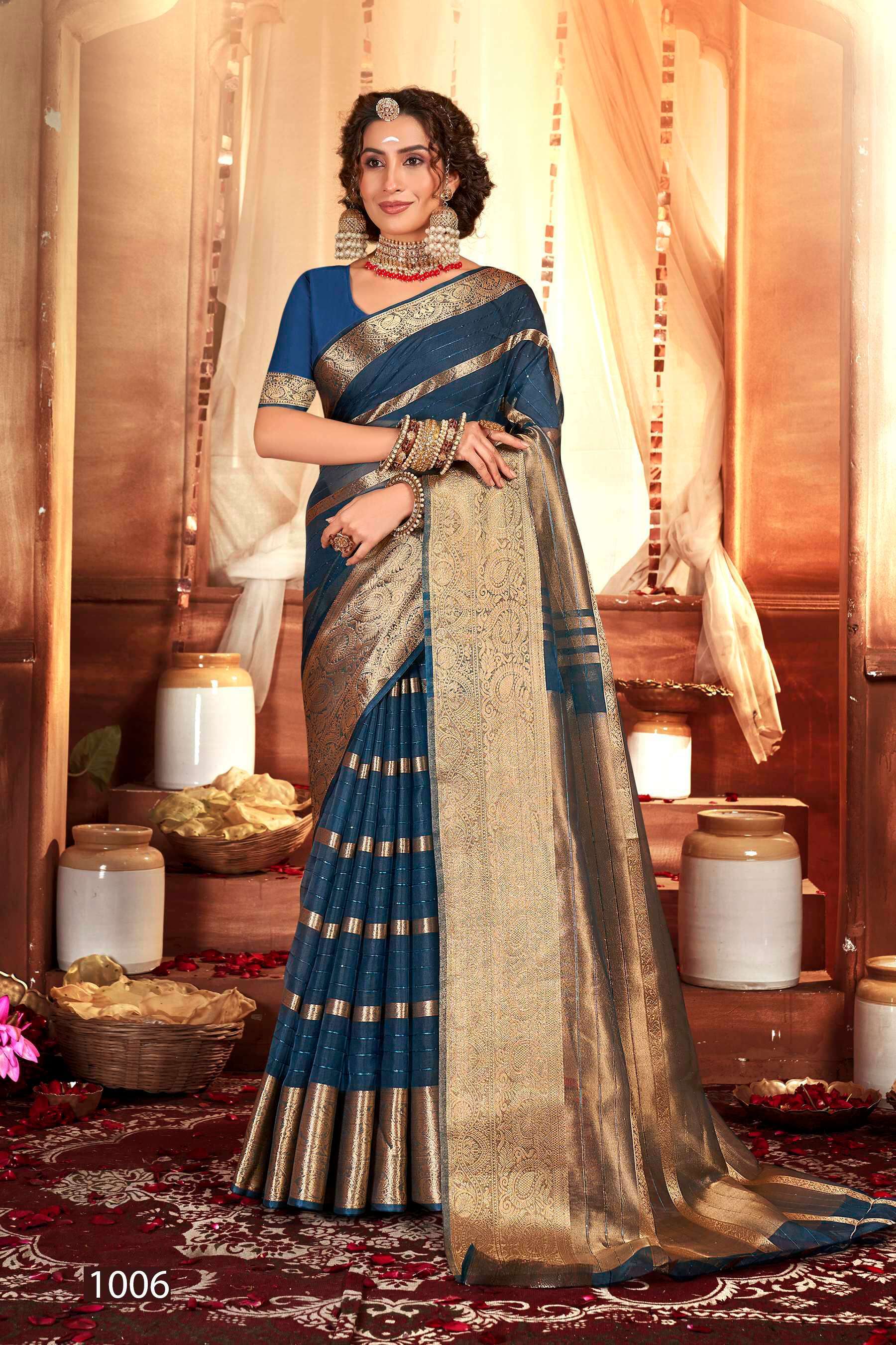 Saroj Nimarrana Vol - 5 Organza silk saree with heavy sequence work  Saree Gujarati saree manufacturers