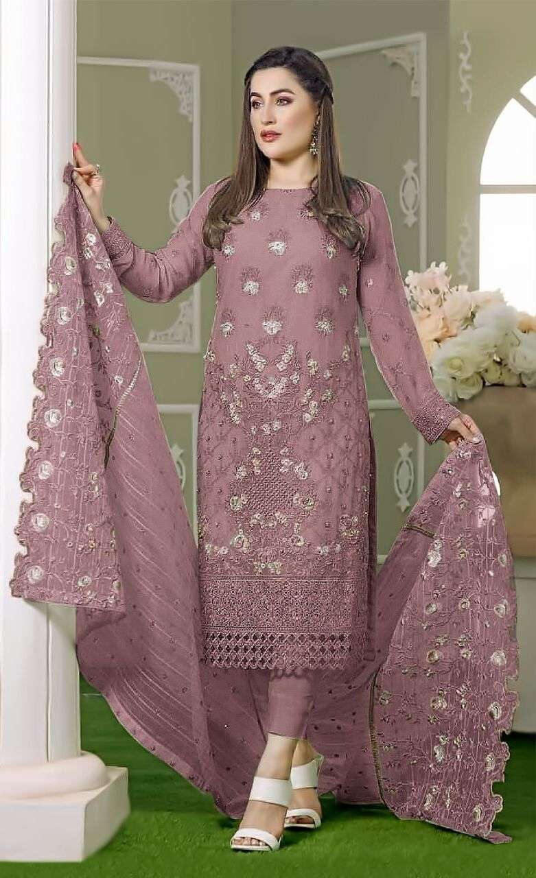 Shree K 1647 Georgette Embroidered Pakistani suits Embroidered Salwar Kameez Wholesale