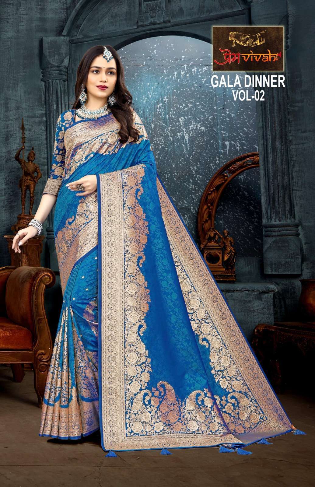 Vastra Bunai Gala Dinner Vol -2 Surat Saree Cheap Sarees Online