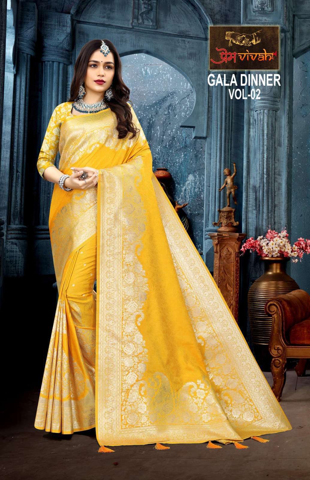 Vastra Bunai Gala Dinner Vol -2 Surat Saree Cheap Sarees Online