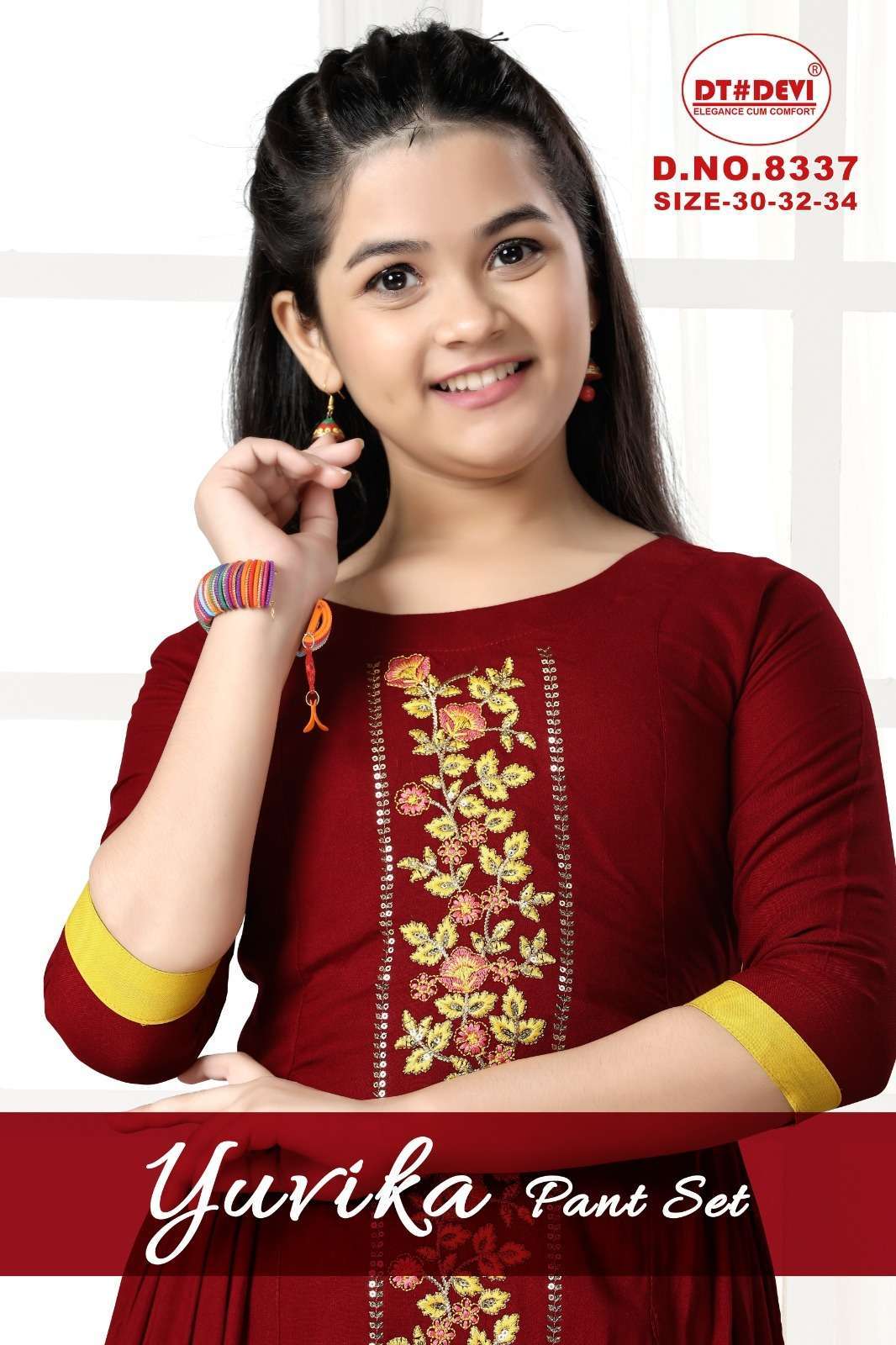 YUVIKA PANEL WORK KURTI WITH PANT ALONG WITH DUPATTA Kurti Women Kurti Manufacturer