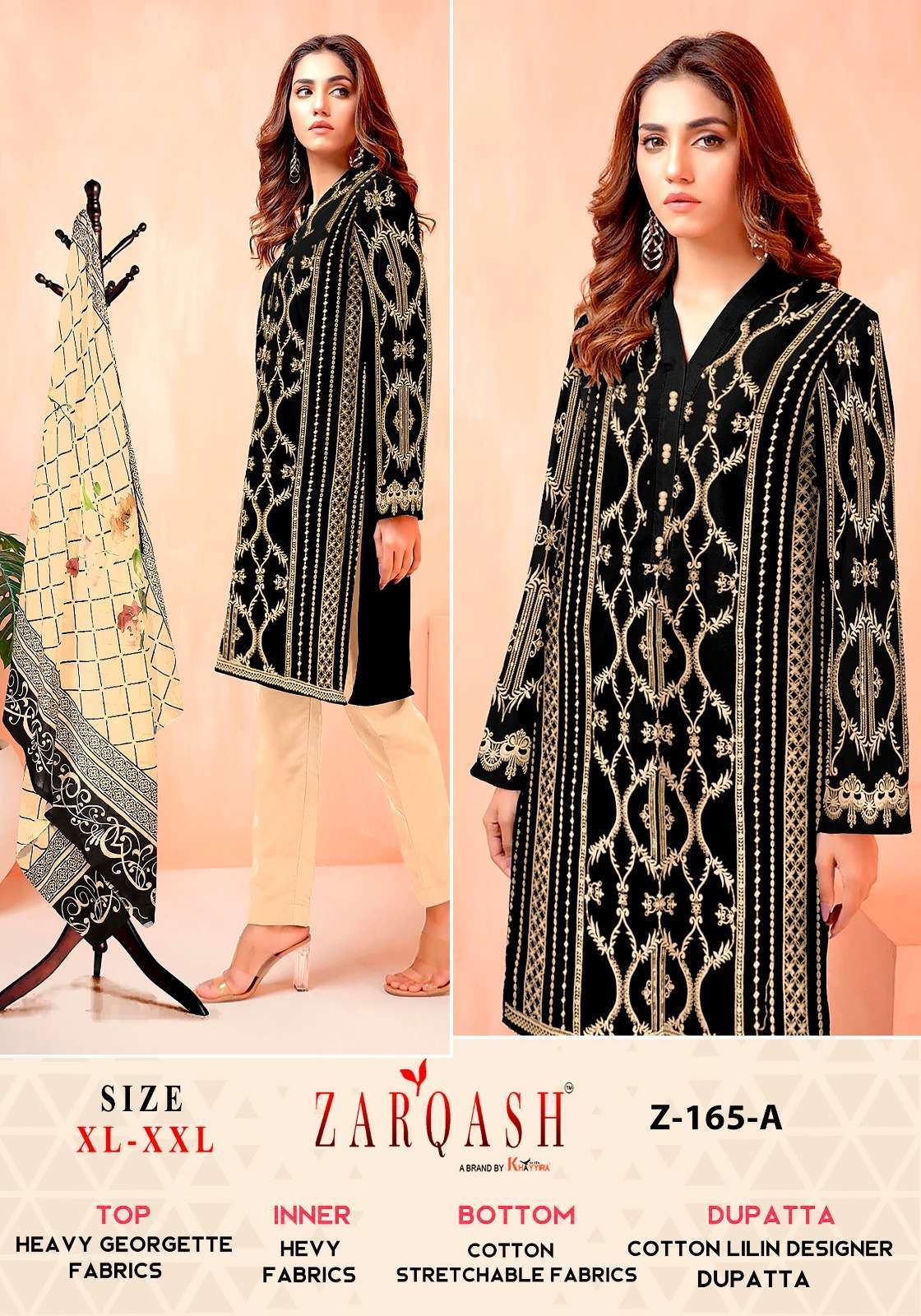 Zarqash Z 165 Pakistani suits Surat wholesale salwar kameez online