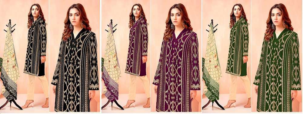 Zarqash Z 165 Pakistani suits Surat wholesale salwar kameez online