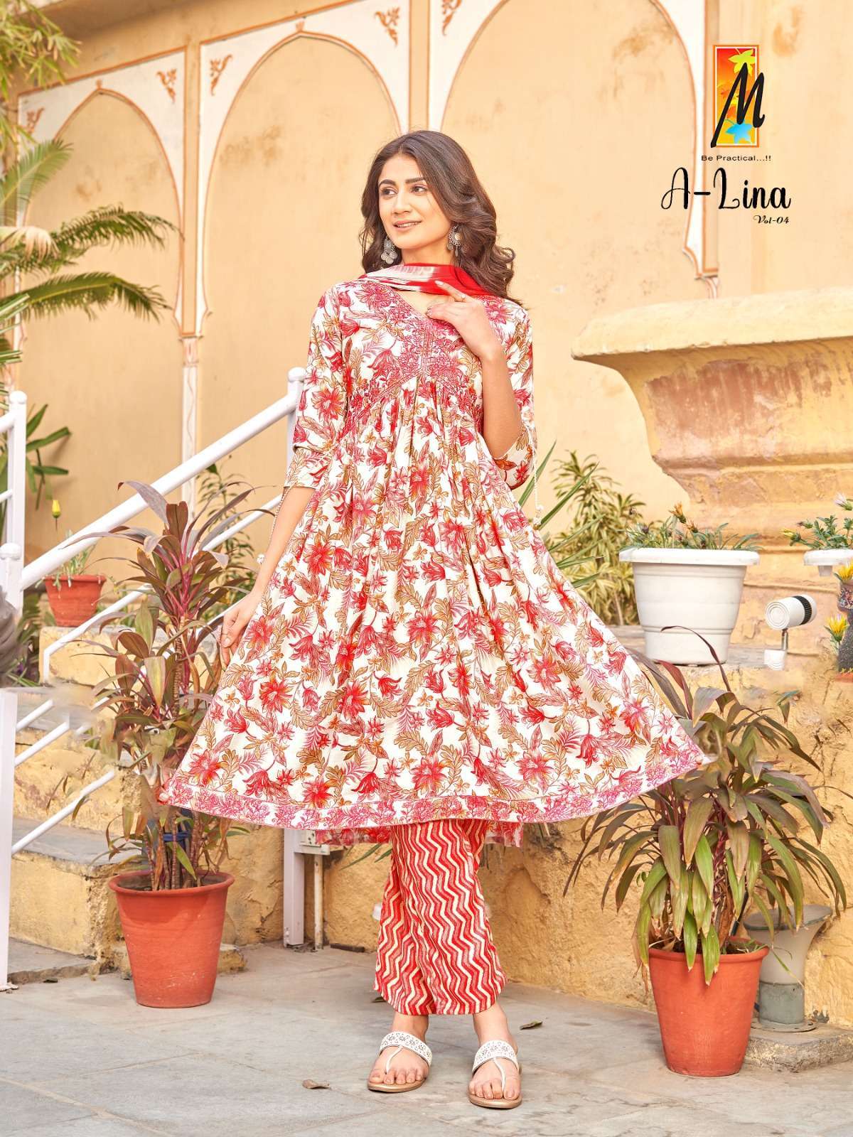 A-lina vol -4 Aaliya cut Wholesale kurti suppliers in Mumbai
