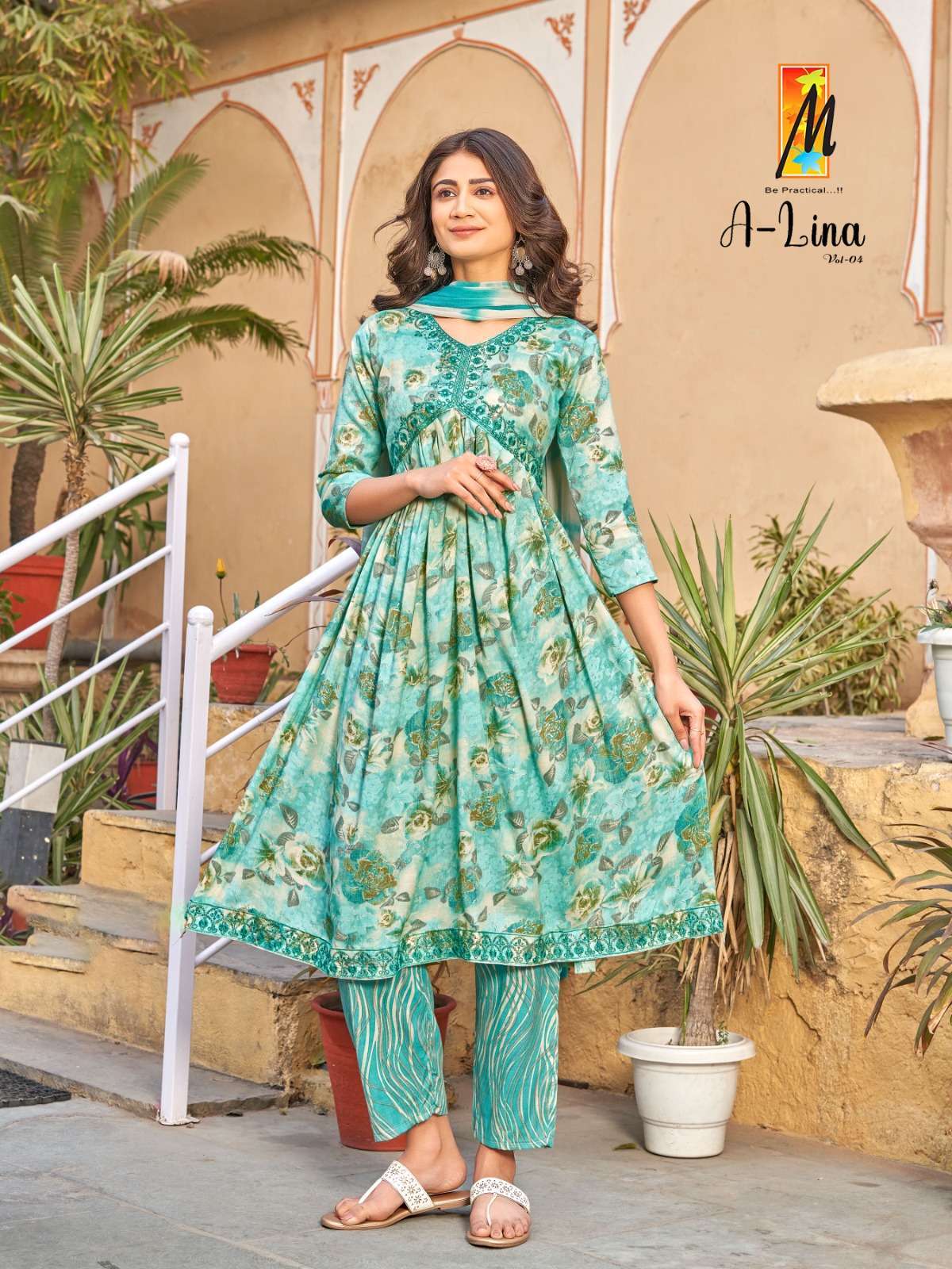 A-lina vol -4 Aaliya cut Wholesale kurti suppliers in Mumbai