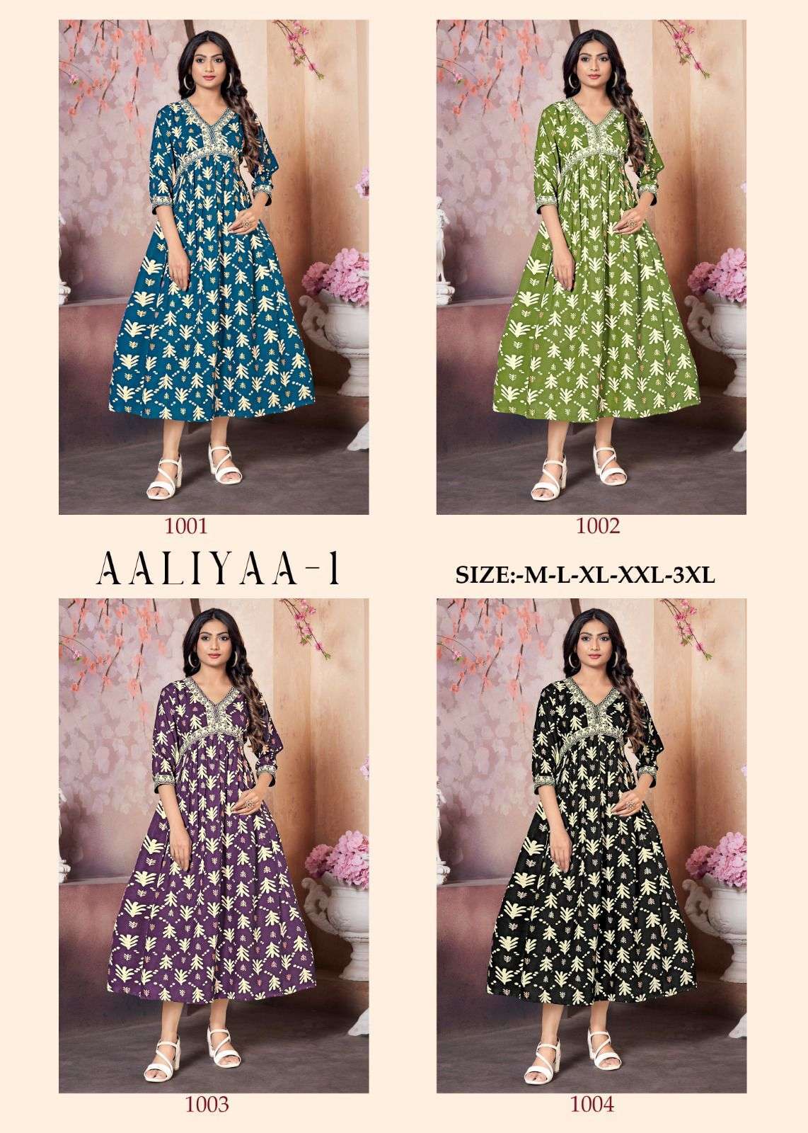 AALIYAA-1 Kurtis exporters in Surat