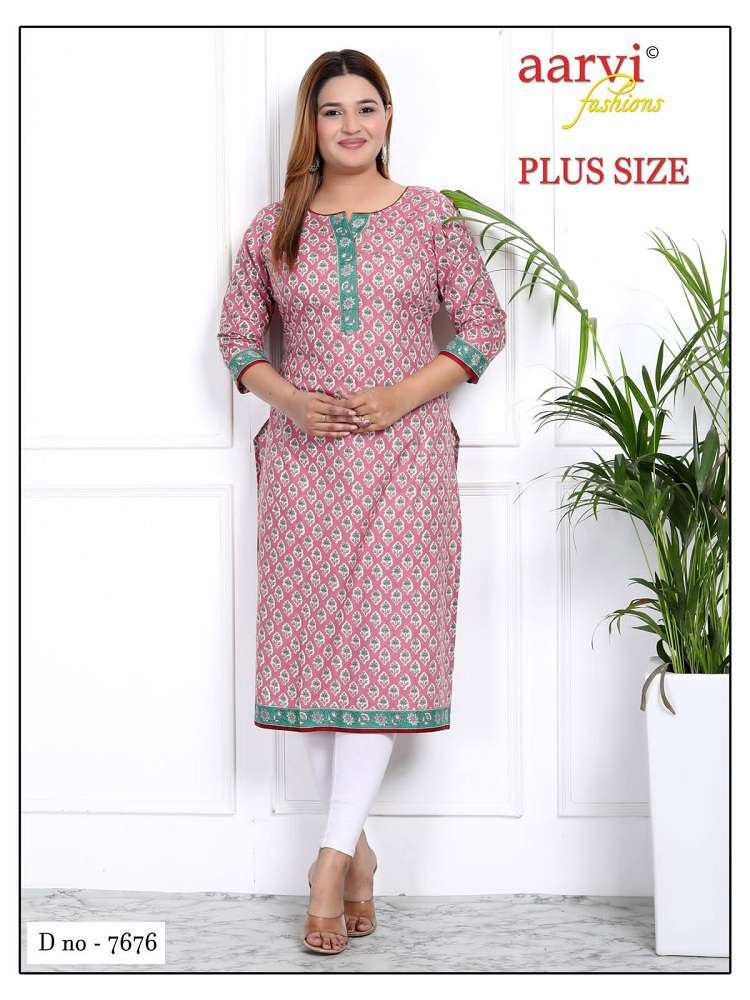 Aarvi Fashion Plus Size Vol-3  Latest kurti designs in India