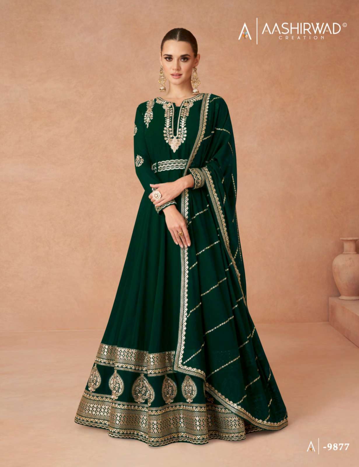 Aashirwad Gulkand ANDAZ GOLD Salwar Kameez Wholesale Rates in Gujarat