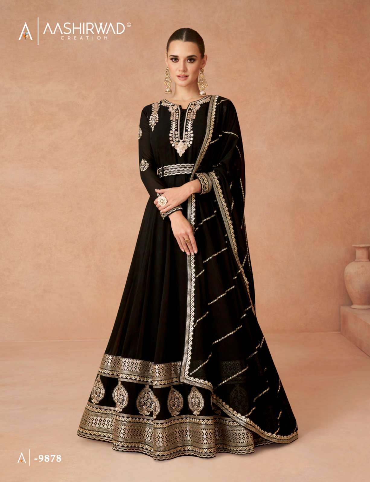 Aashirwad Gulkand ANDAZ GOLD Salwar Kameez Wholesale Rates in Gujarat