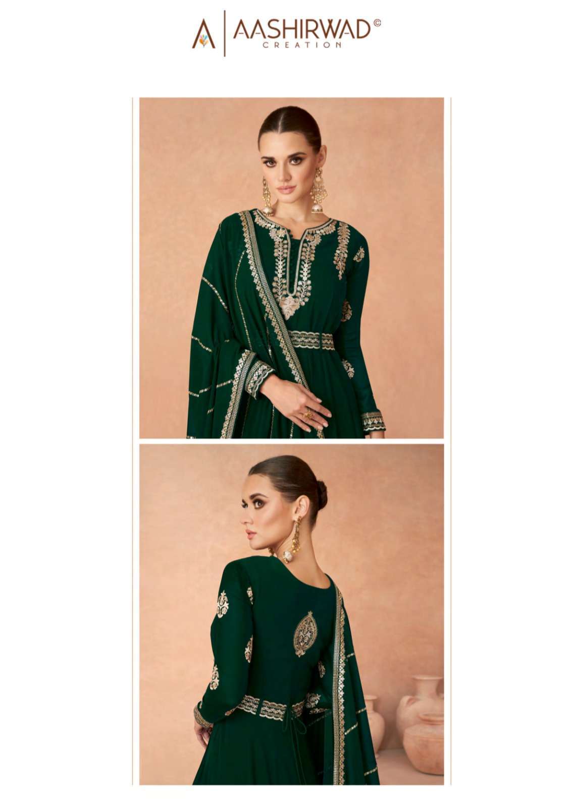 Aashirwad Gulkand ANDAZ GOLD Salwar Kameez Wholesale Rates in Gujarat