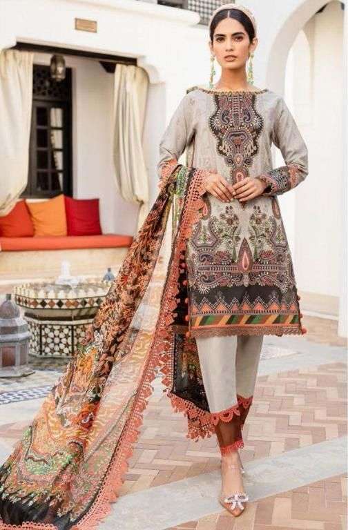 Agha Noor Vol 10 Lawn Cotton Karachi Dress Material wholesale suppliers