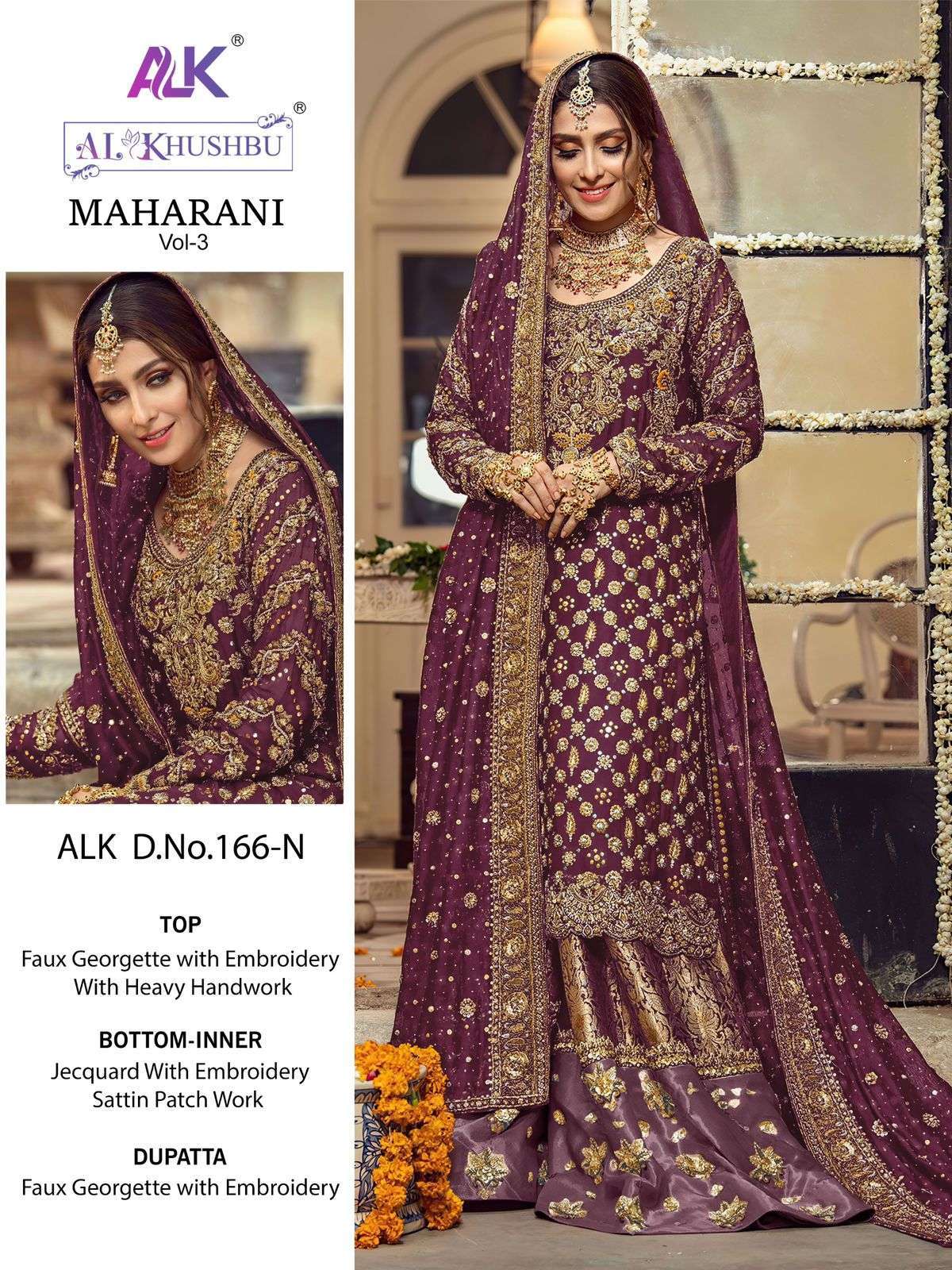 Al Khushbu Maharani Vol 4 Bridal Wear Pakistani Suit Salwar Kameez in Surat