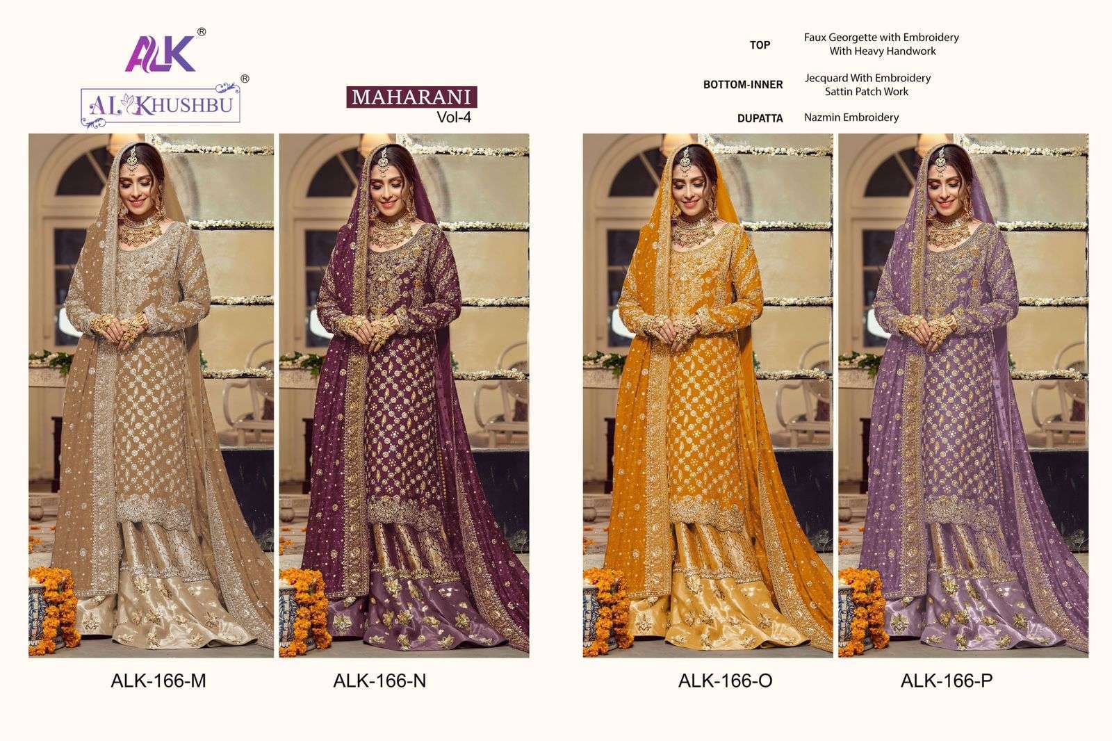 Al Khushbu Maharani Vol 4 Bridal Wear Pakistani Suit Salwar Kameez in Surat