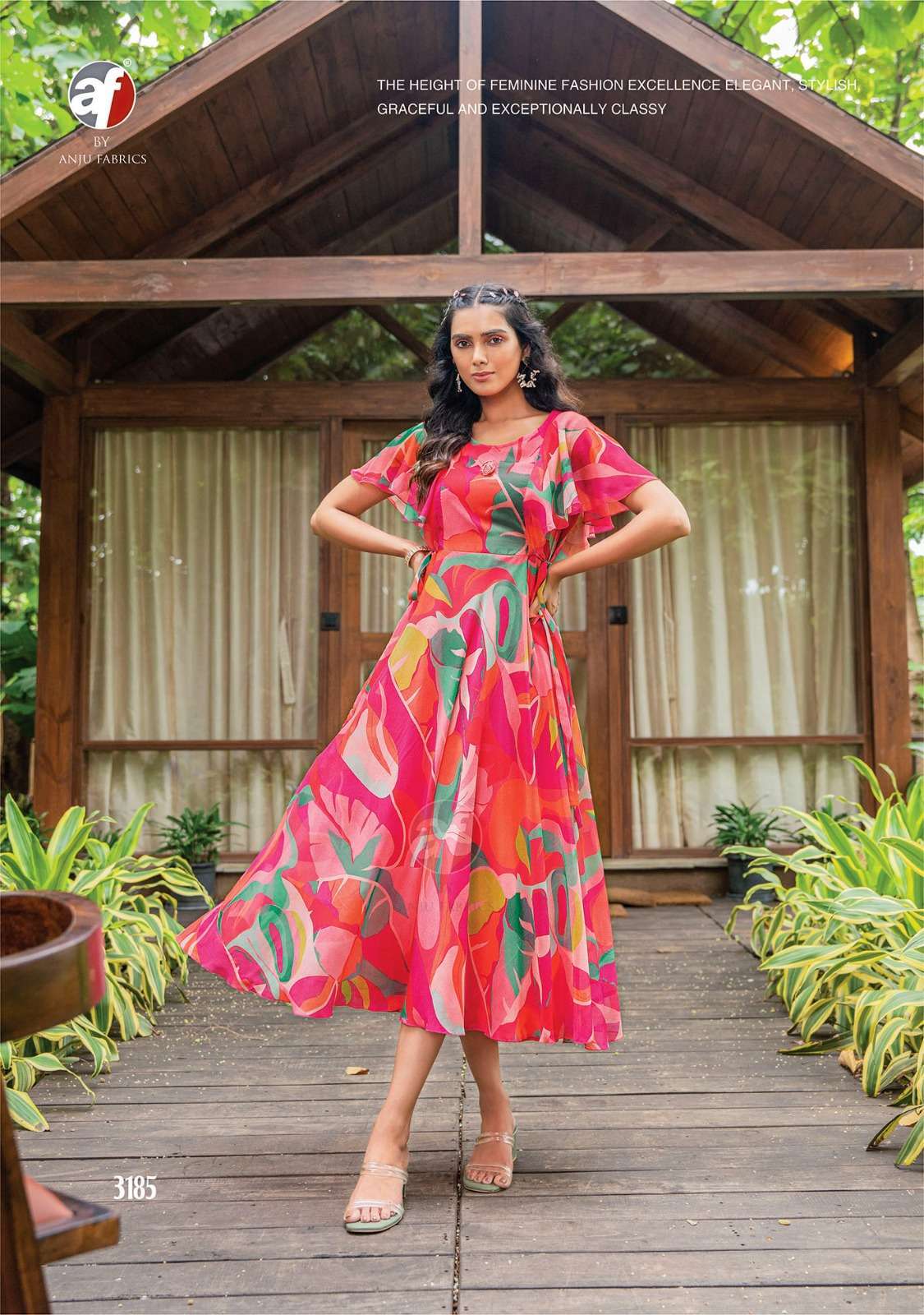 Anju Fabrics Coral Charm vol -3  Wholesale clothing distributors in India